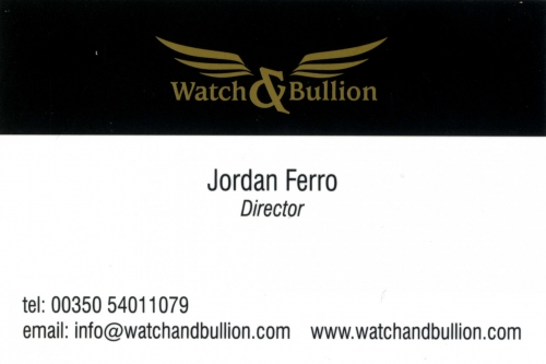 Photo of Watch & Bullion Photo of Watch & Bullion