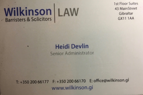 Photo of Wilkinson Photo of Wilkinson